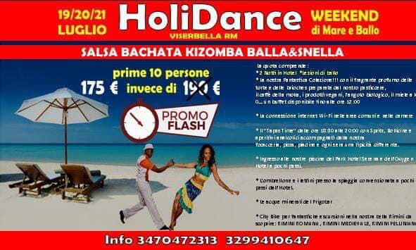 HoliDance 19 20 21 luglio 2019 Rimini