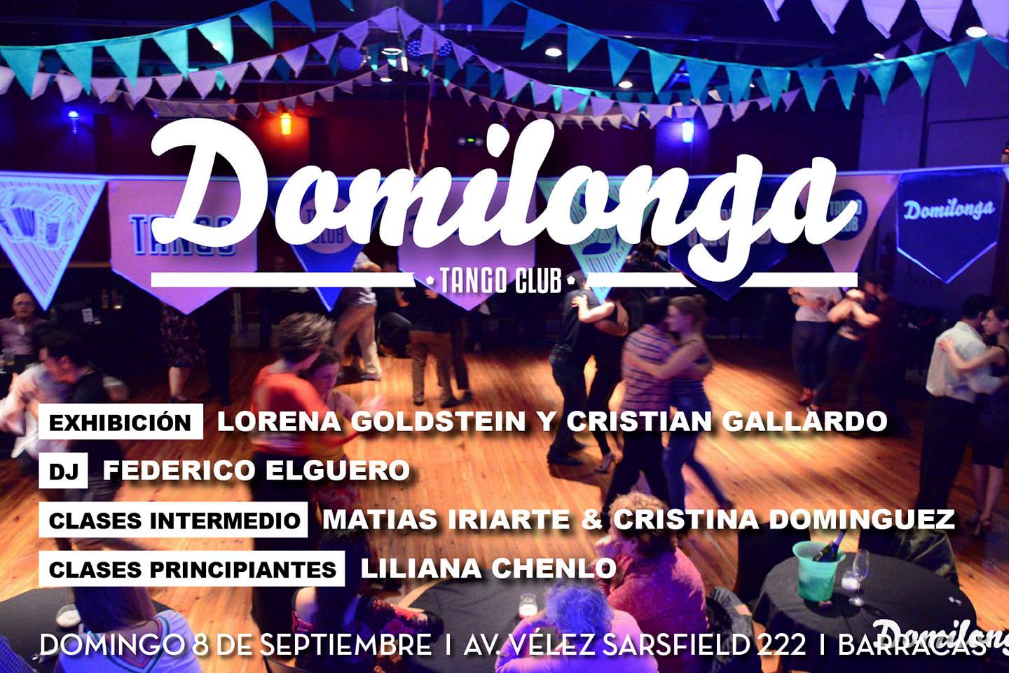 Domilonga Tango Club + Lorena Goldstein + Cristian Gallardo