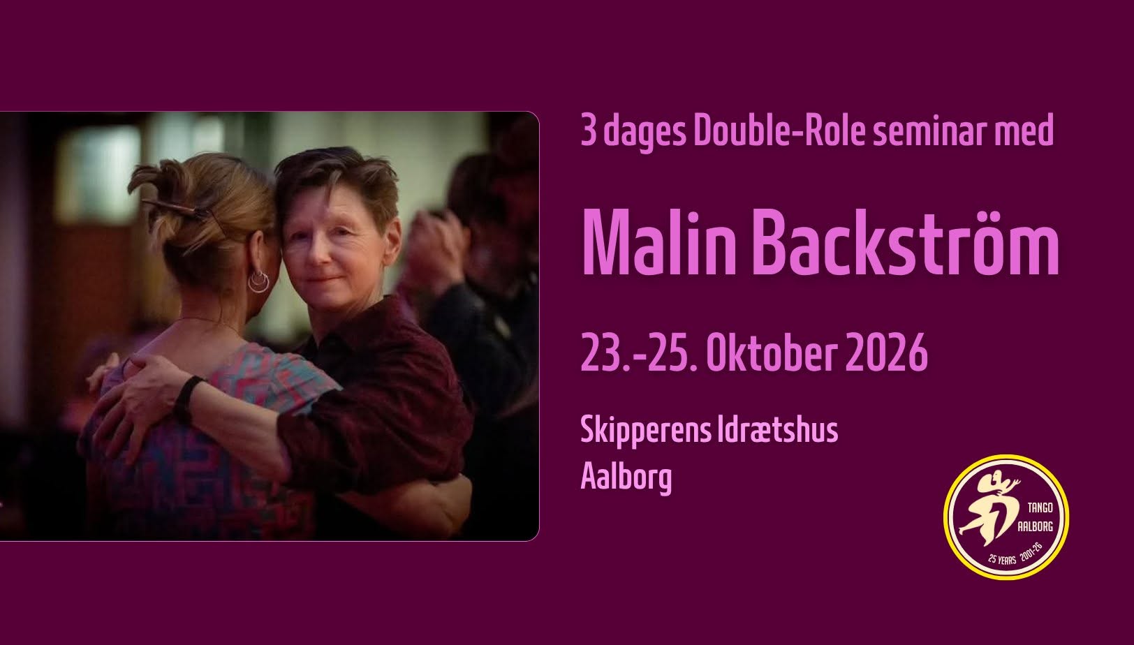 Double-role seminar med Malin Backström