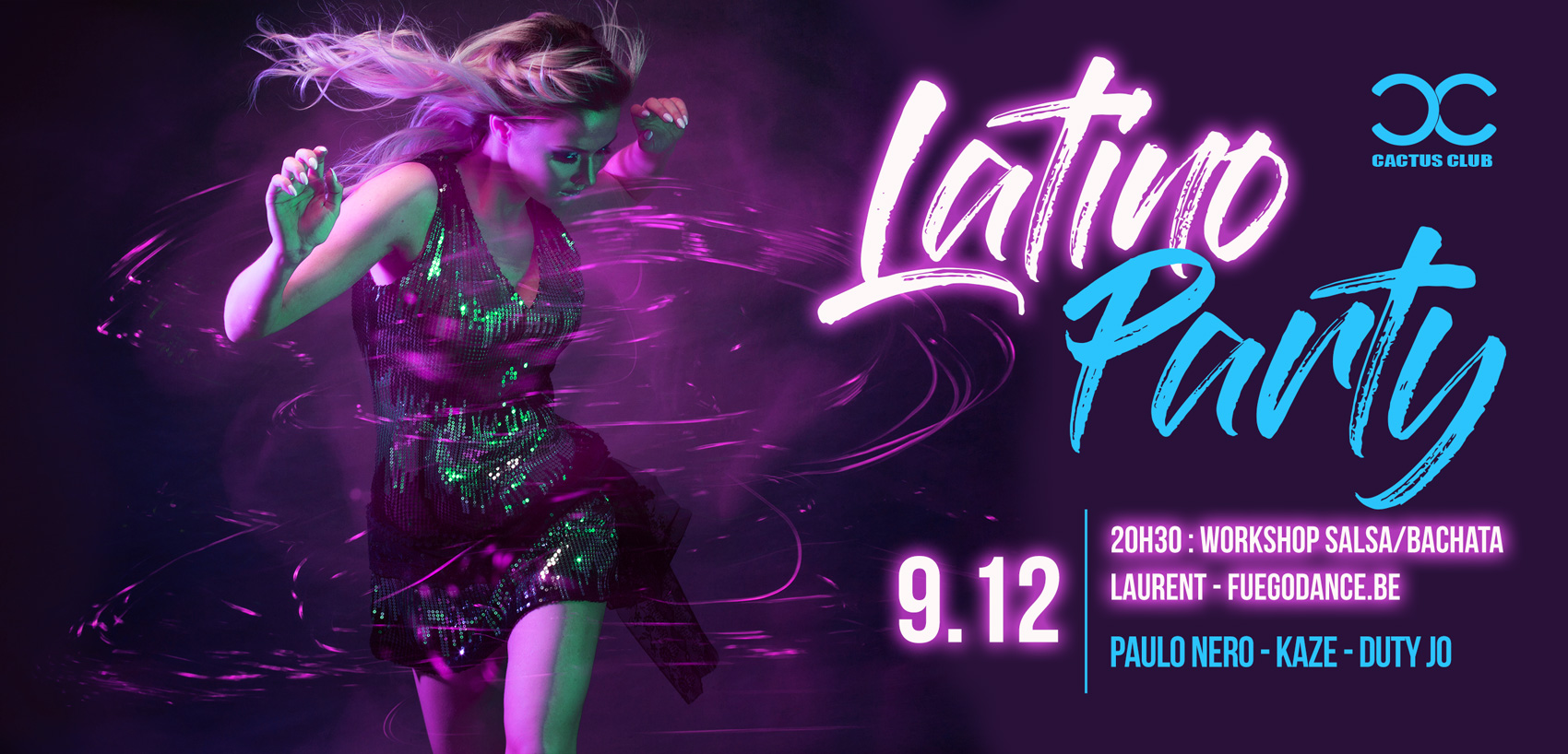 Latino Party โ Friday 9.12 โ Cactus Club
