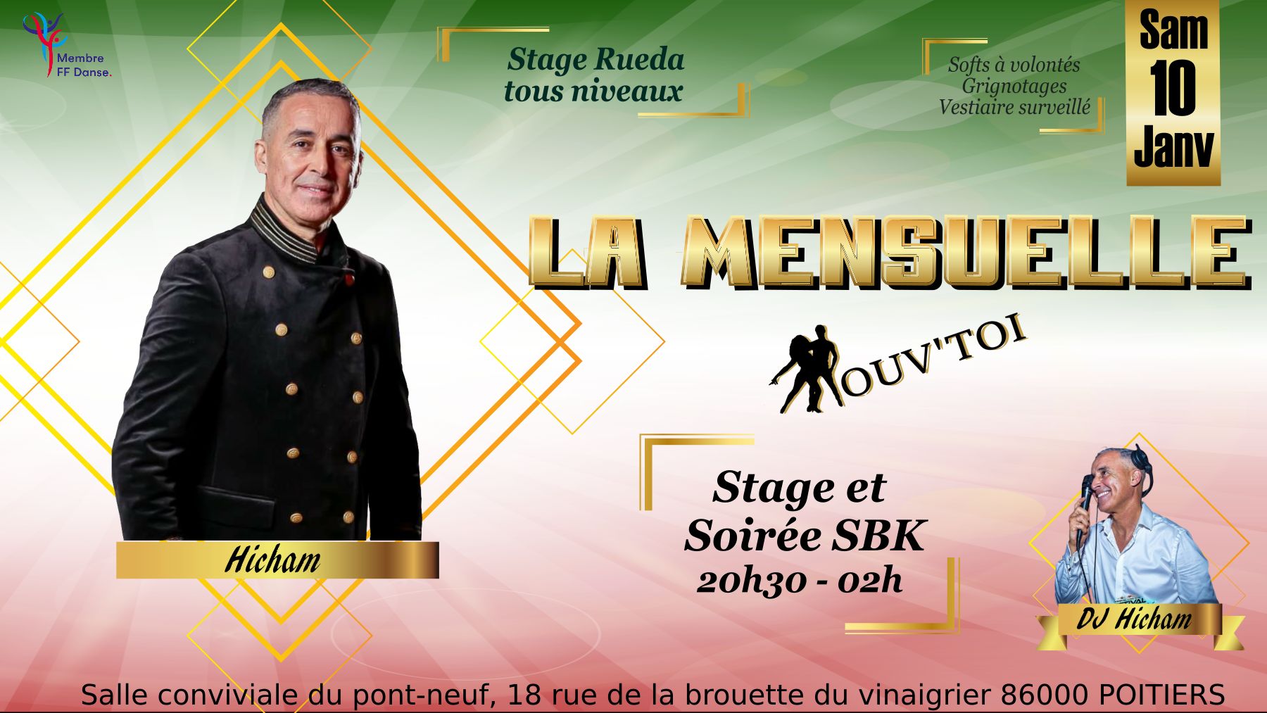 La Mensuelle Mouv'toi - avec Hicham