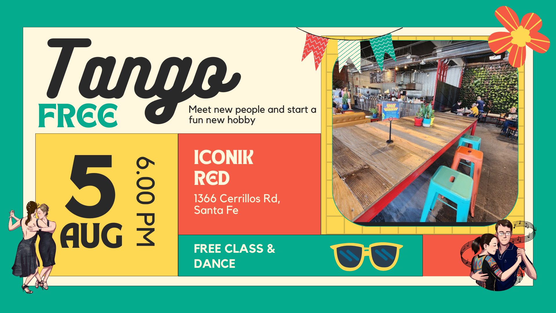 Free Tango Class & Dance at Iconik SF