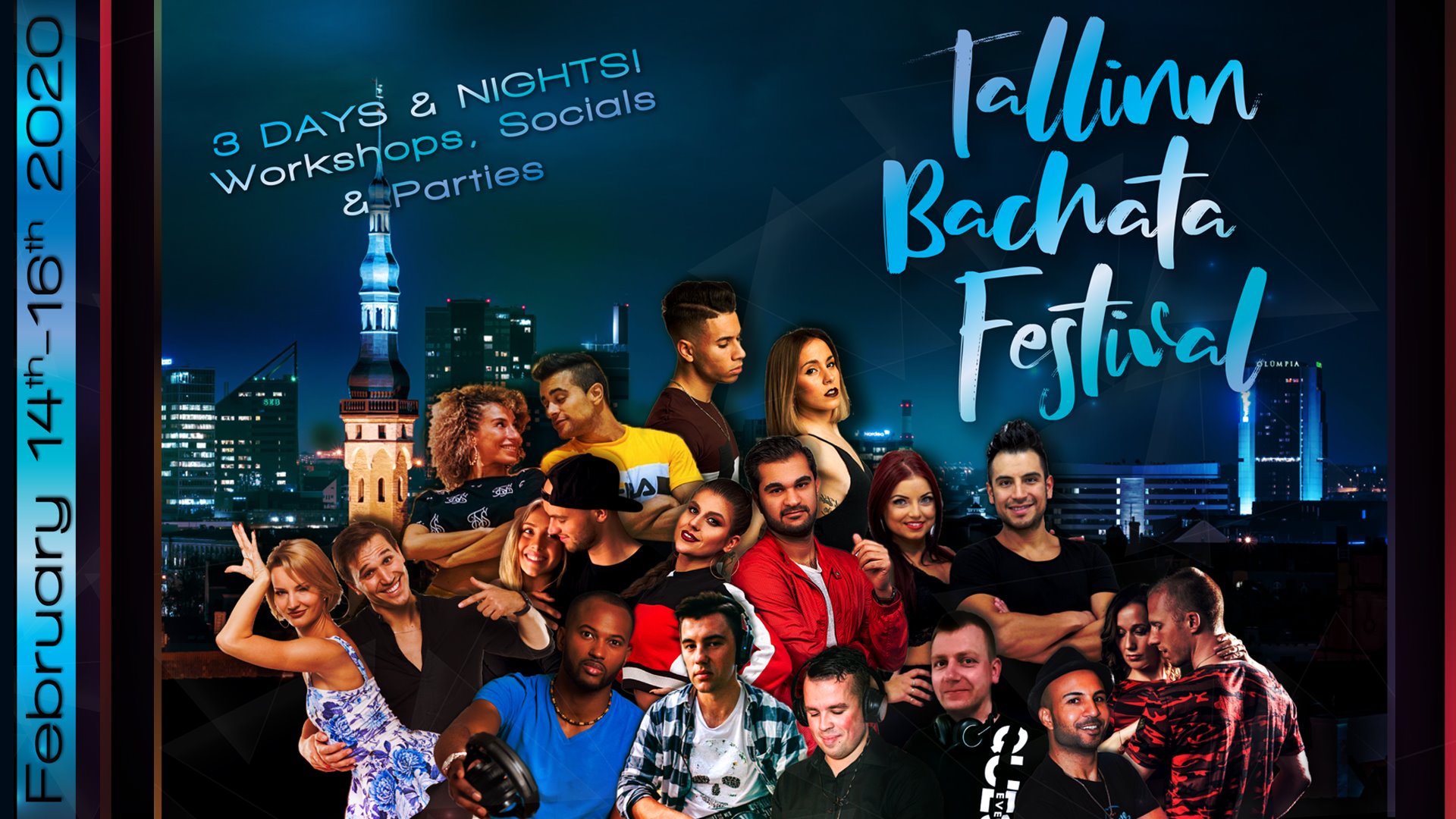 Tallinn Bachata Festival, Feb 14-16, 2020