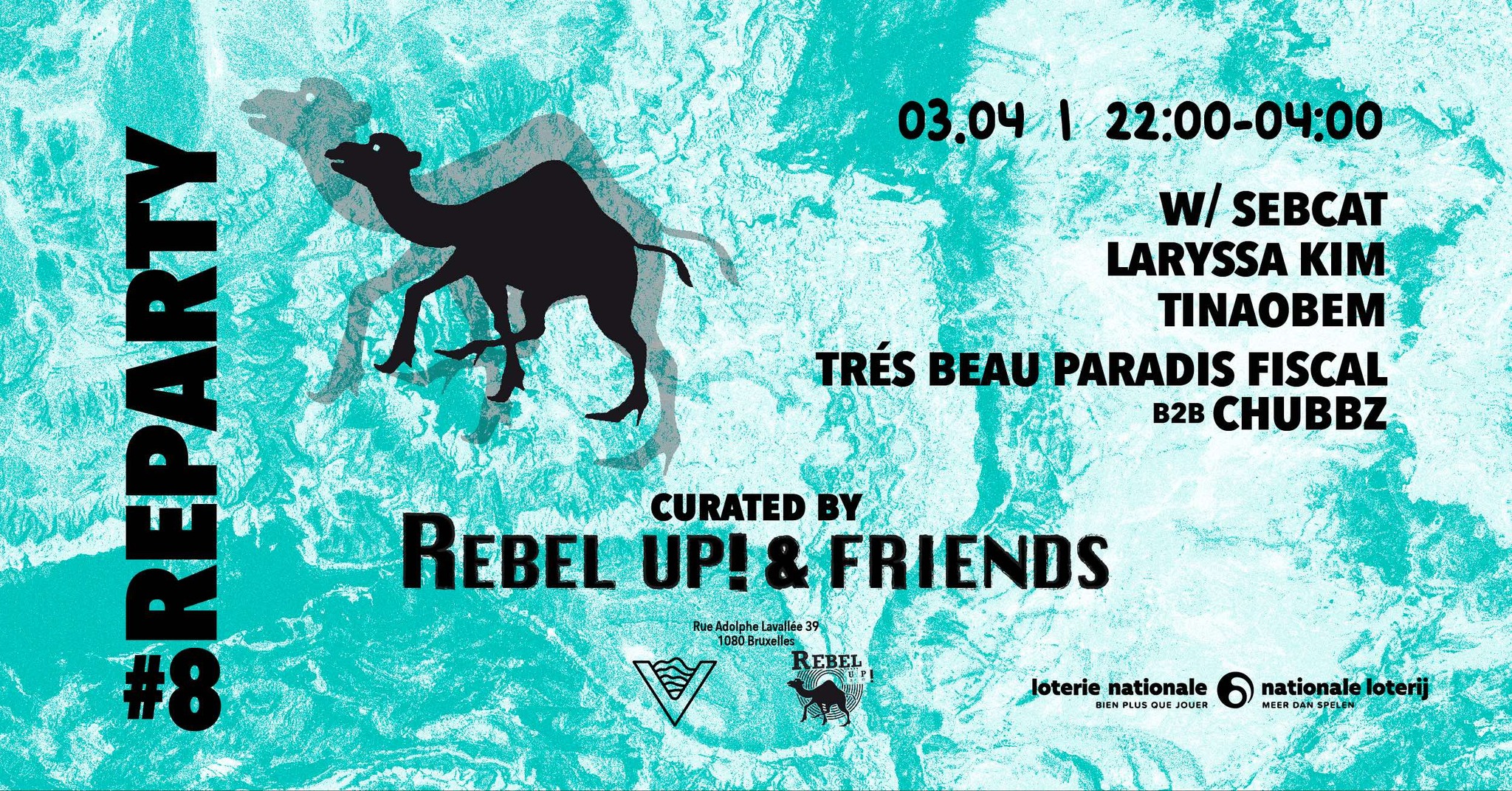 Reparty #8 curated by Rebel Up! & Friends
