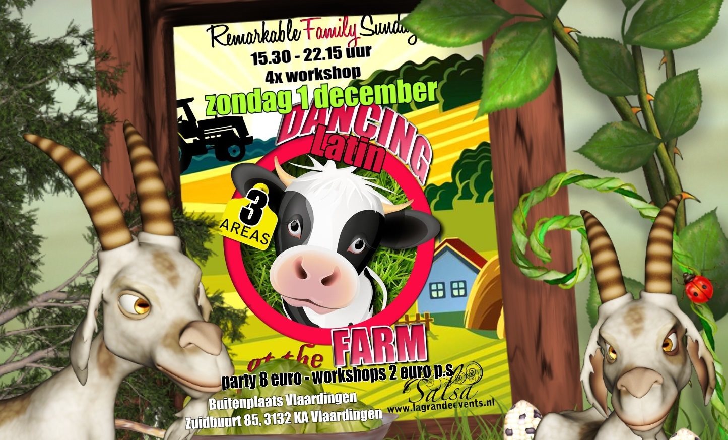 Dancing Latin at the Farm - Sunday 1530 2215u Salsa Dura - Cuban
