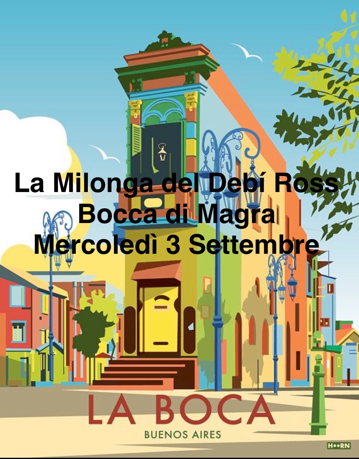 Milonga del mare la “Bocca “ di Magra