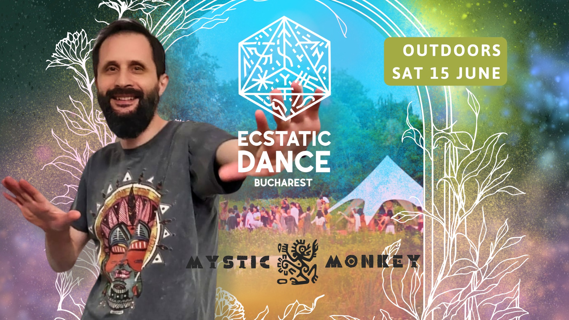 Ecstatic Dance Open Air 🌳 Adventure Call DJ Mystic Monkey
