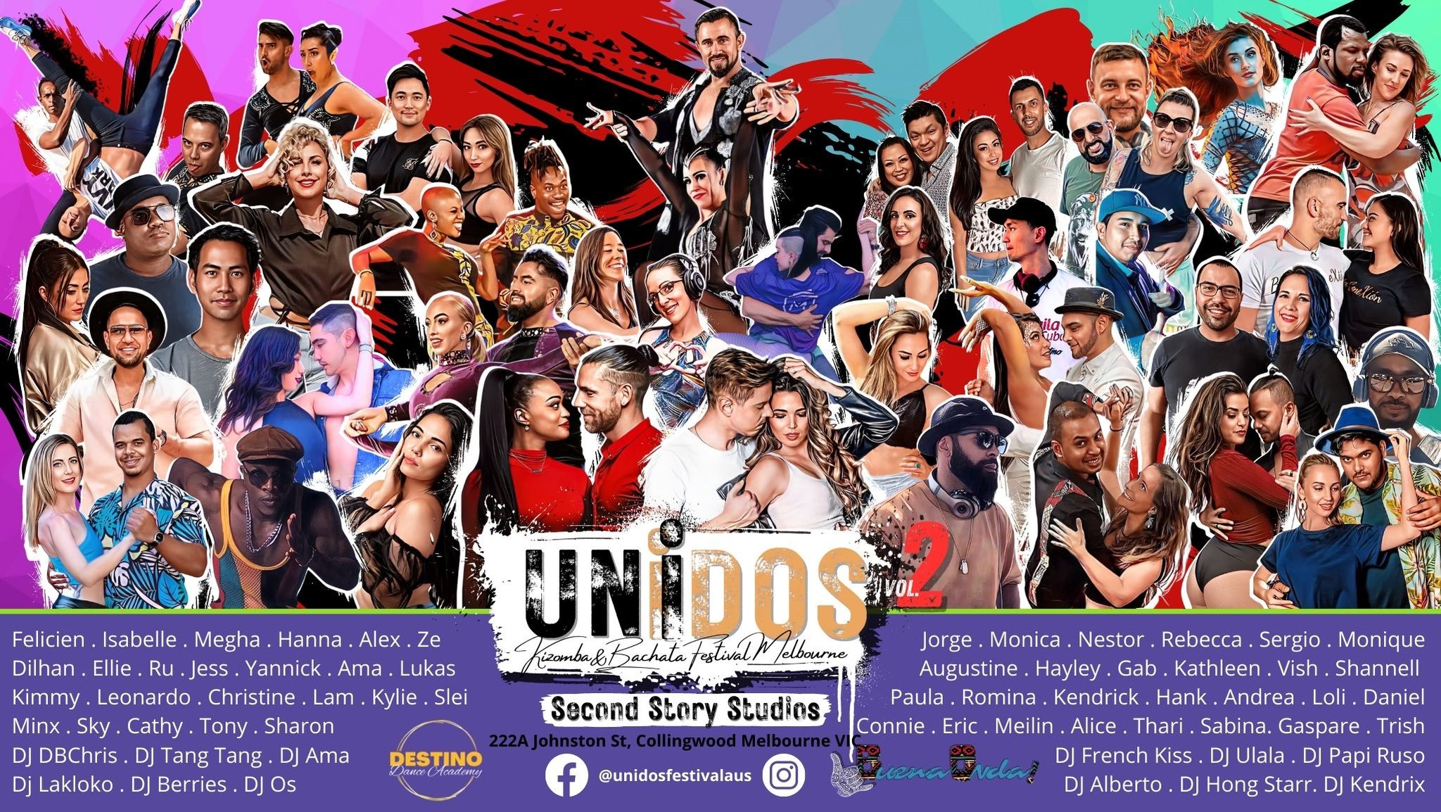 Unidos: Kizomba & Bachata Festival Melbourne. Vol.2