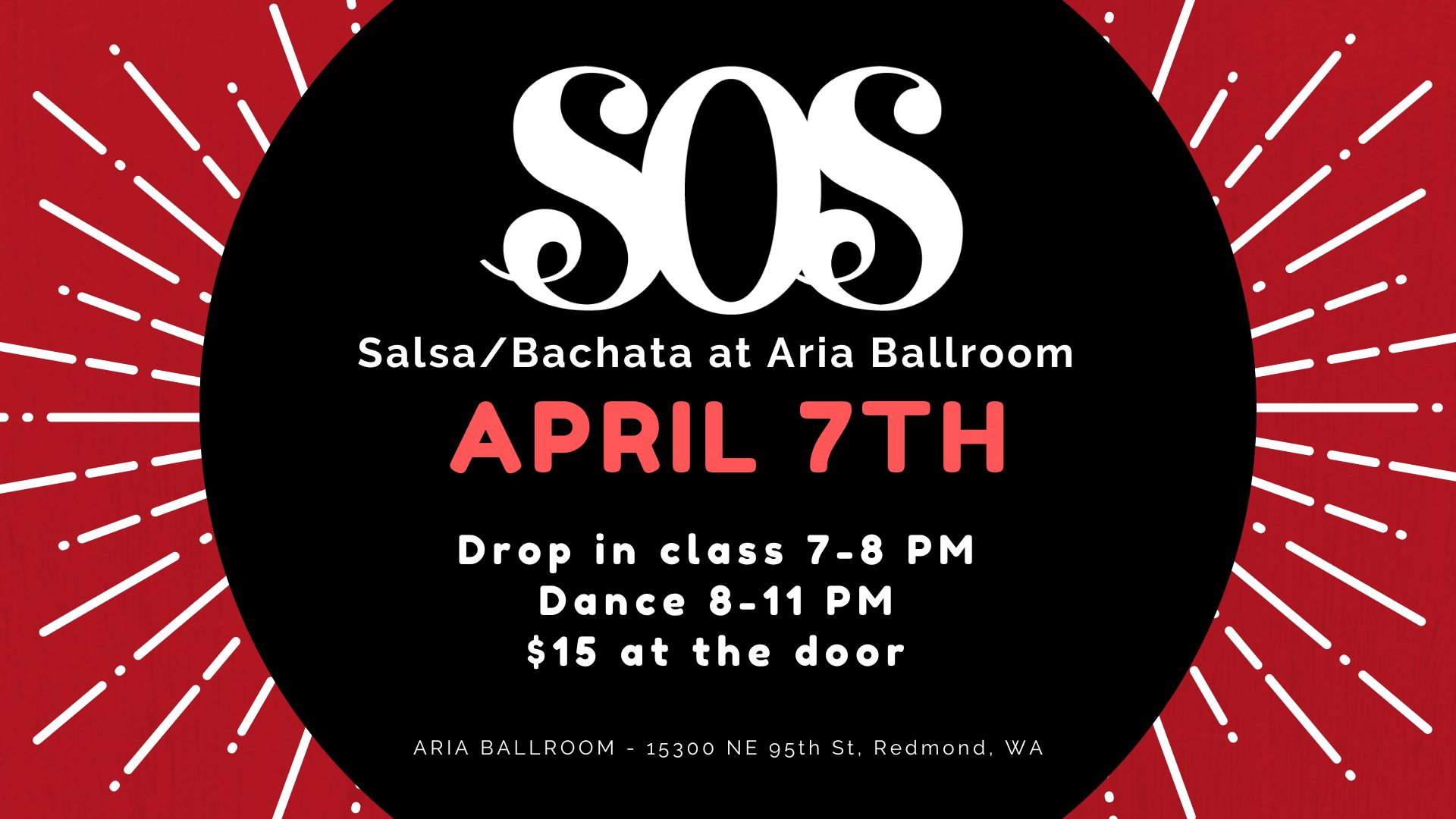 eSOeS - April 7th Salsa Bachata at Aria Ballroom