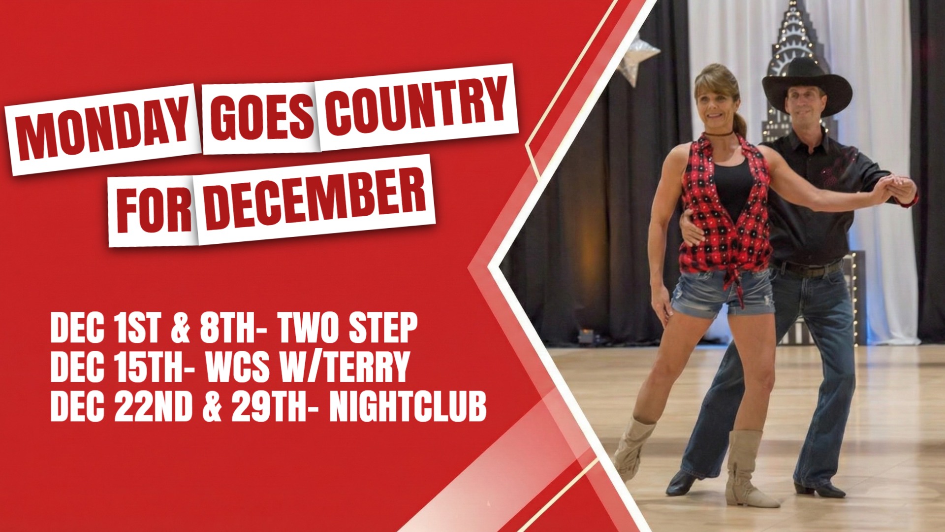 Monday Goes Country For December