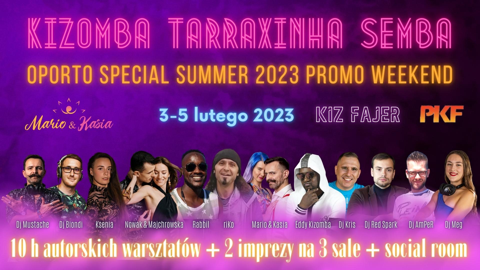 KIZOMBA TARRAXINHA SEMBA weekend + KIZ FAJER 2 x 3 rooms party