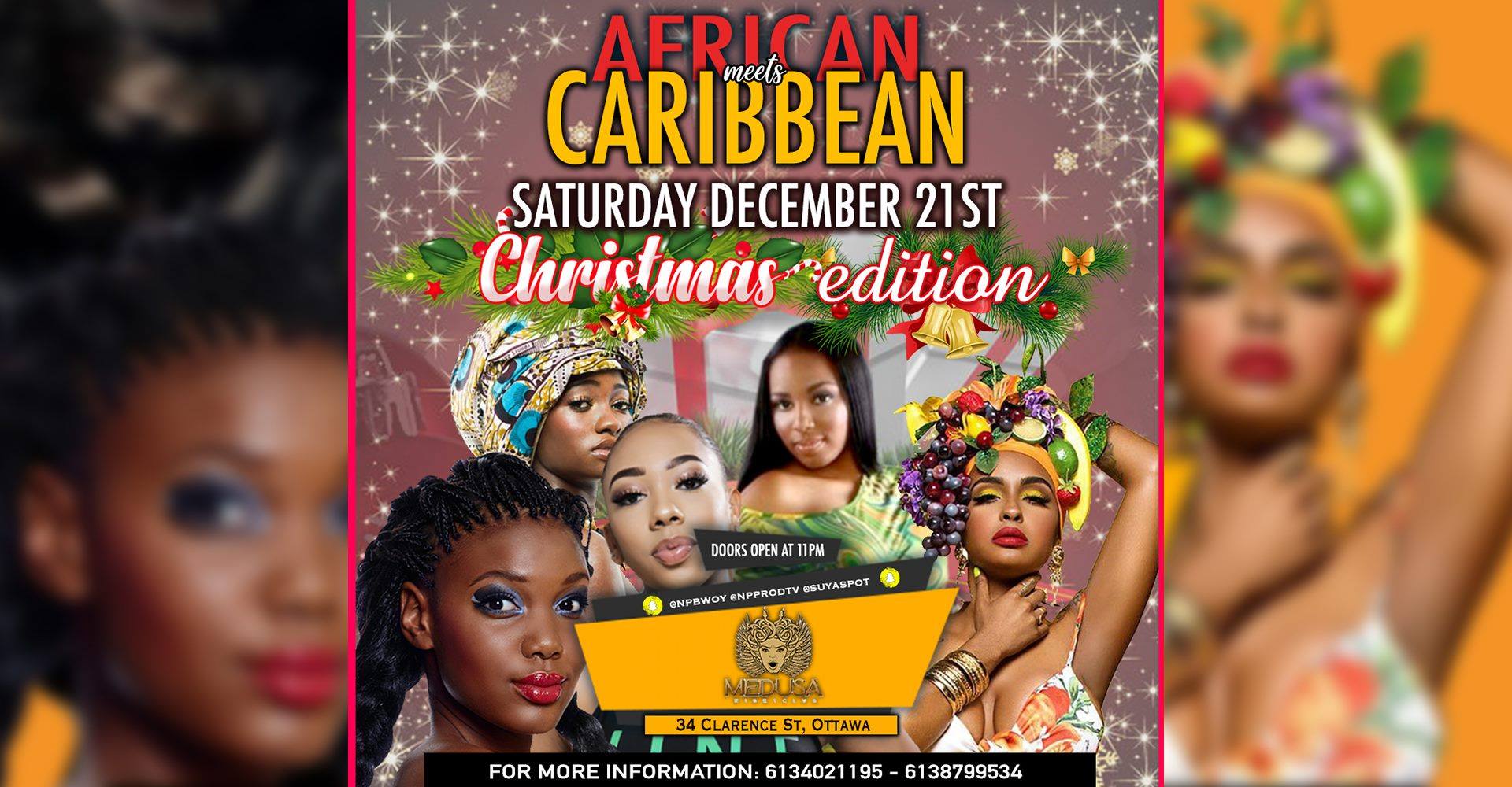 African Meets Caribbean Party Christmas Edition