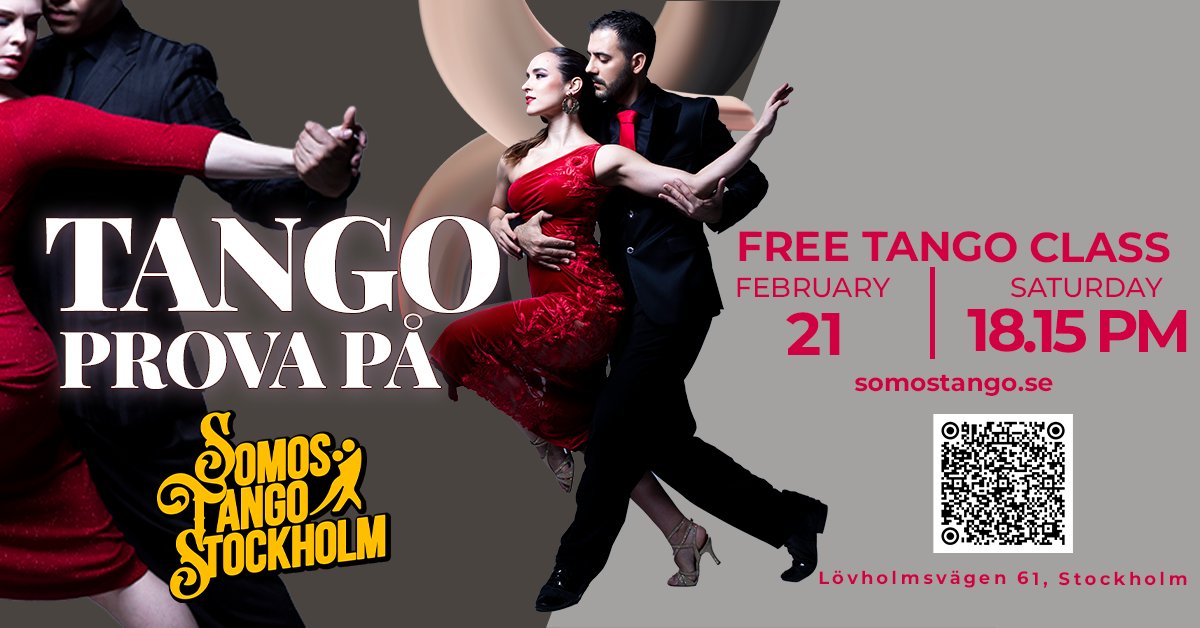 💃 FREE Try-out Tango Class! 🕺