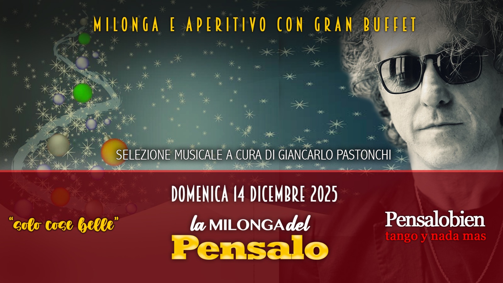 Domenica 14 Domenica dalle 18:00! Pensalo con cena a buffet