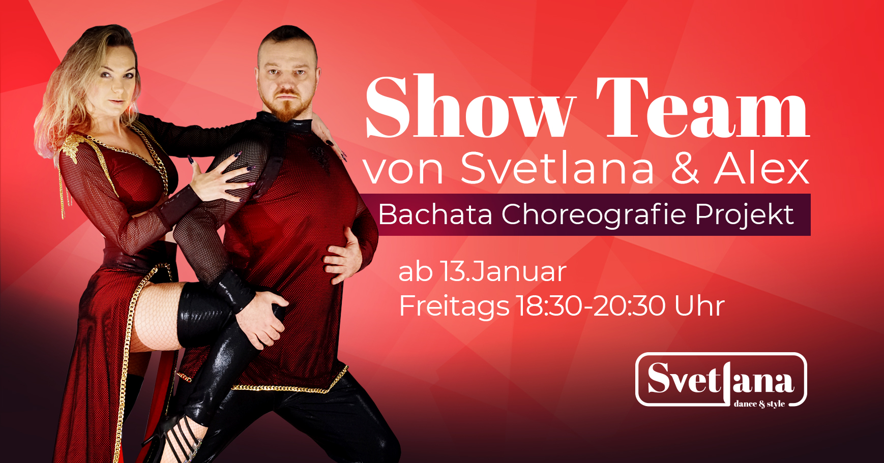 Show Team - Svetlana & Alex. Bachata Choreography Project