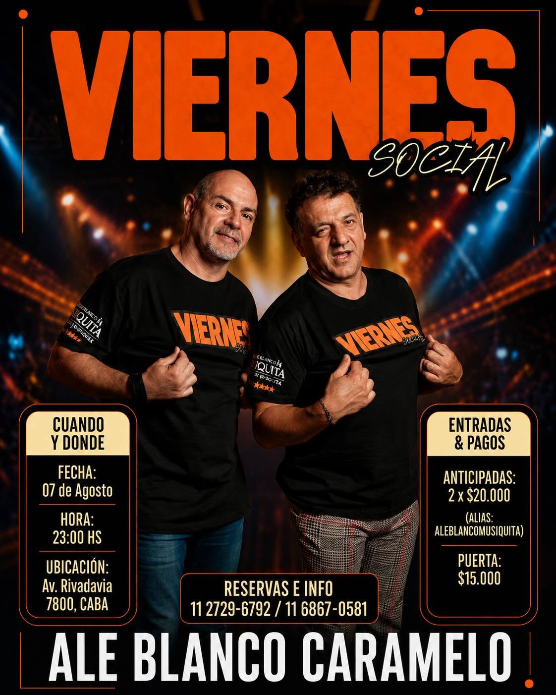 VIERNES SOCIAL "LA ESQUINA DEL BAILADOR "