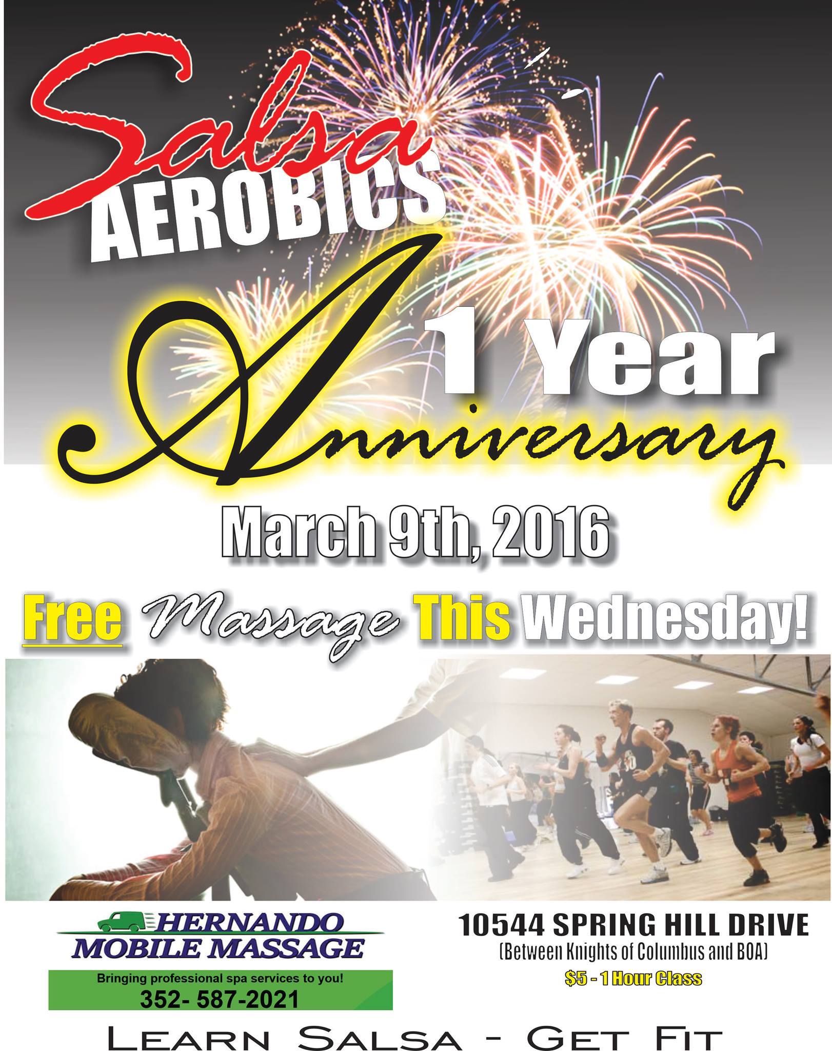 Salsa Aerobics One Year Anniversary