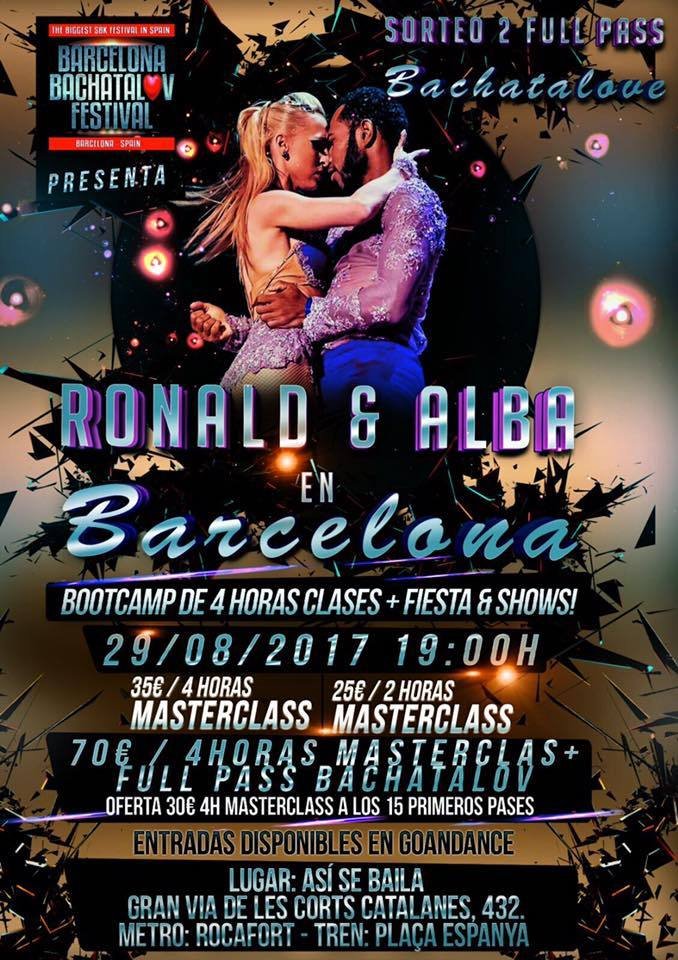 Ronald & Alba Bootcamp Barcelona 29 Agosto 2017