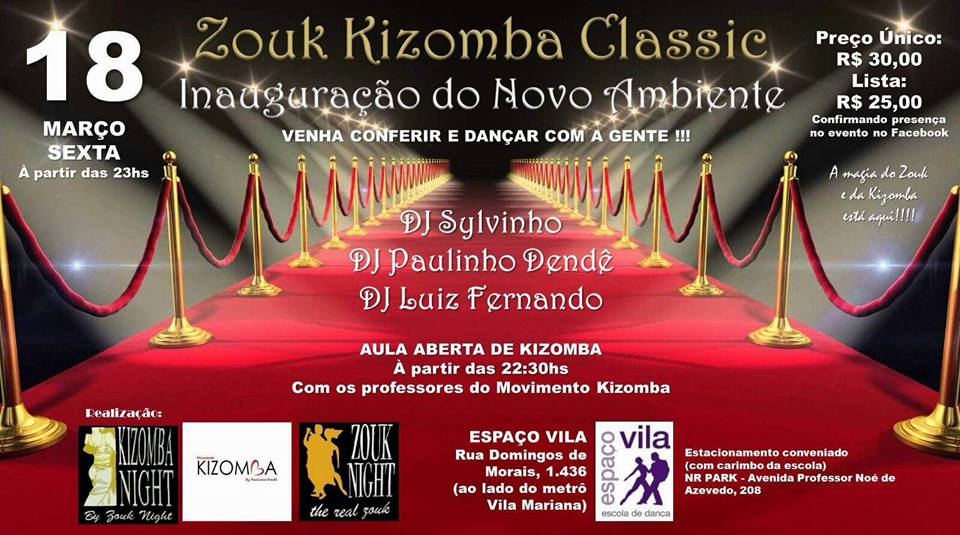 ZOUK KIZOMBA CLASSIC
