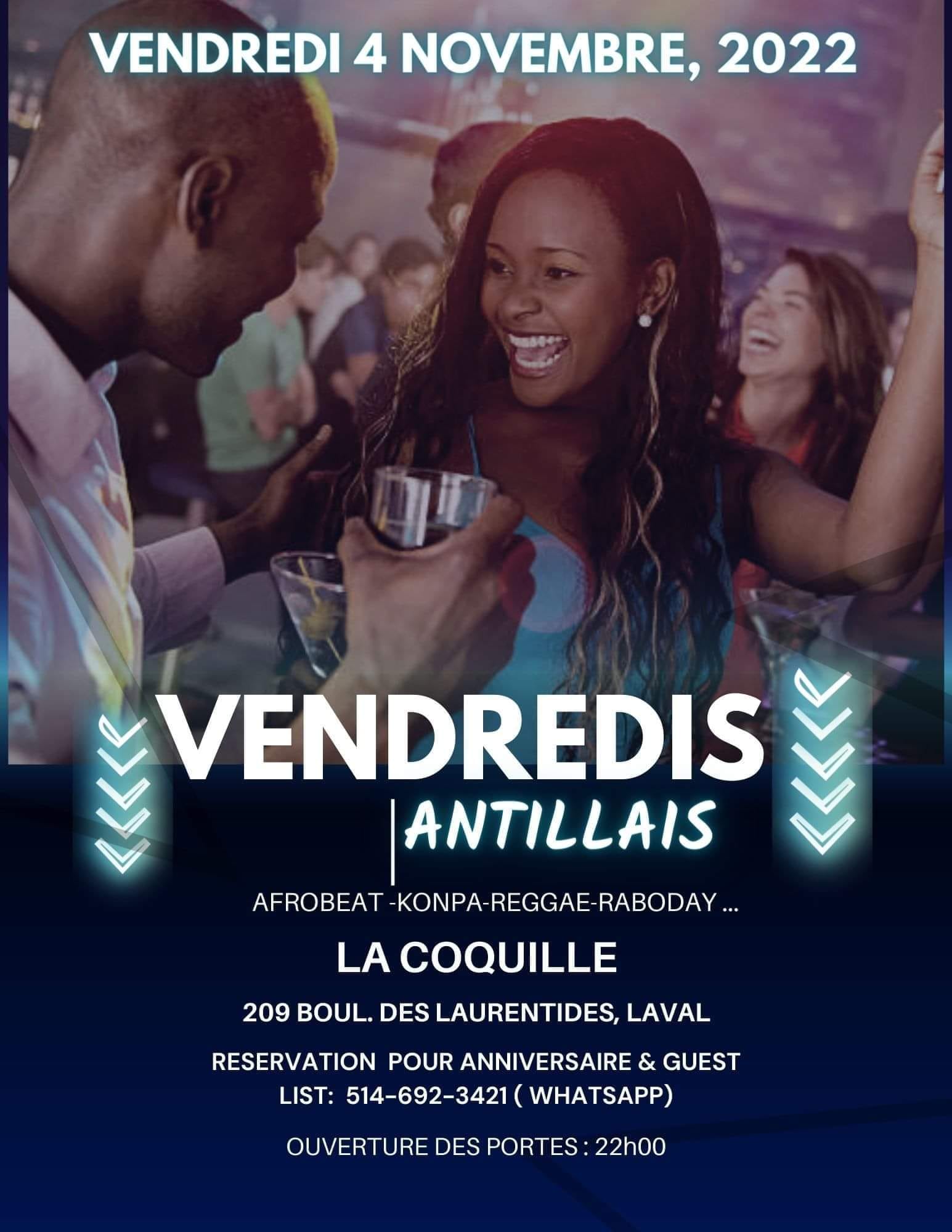 VENDREDIS ANTILLAIS
