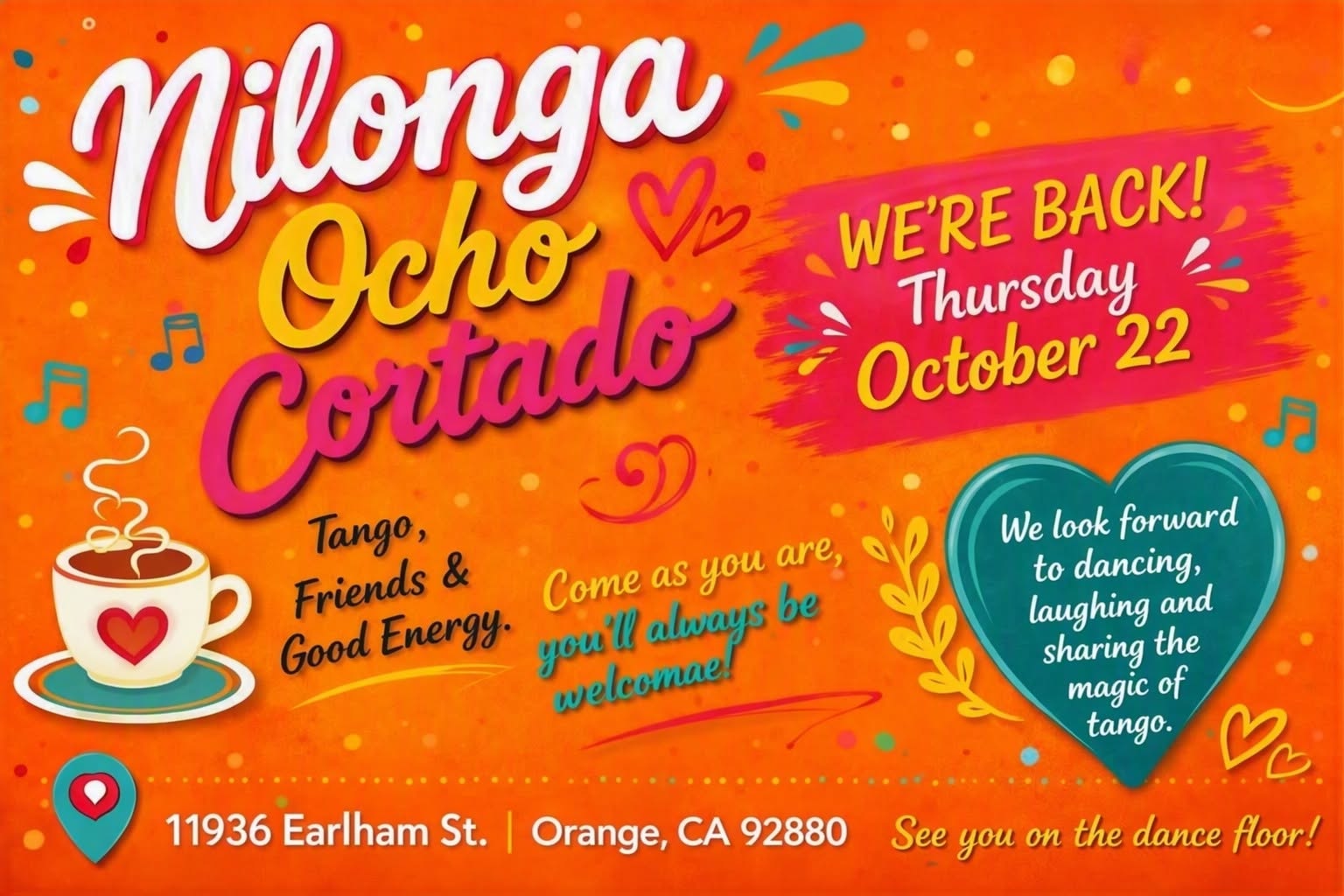 Milonga Ocho Cortado: The Perfect Embrace