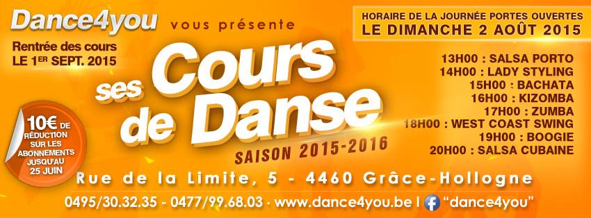 Journée Portes ouvertes Dance4You
