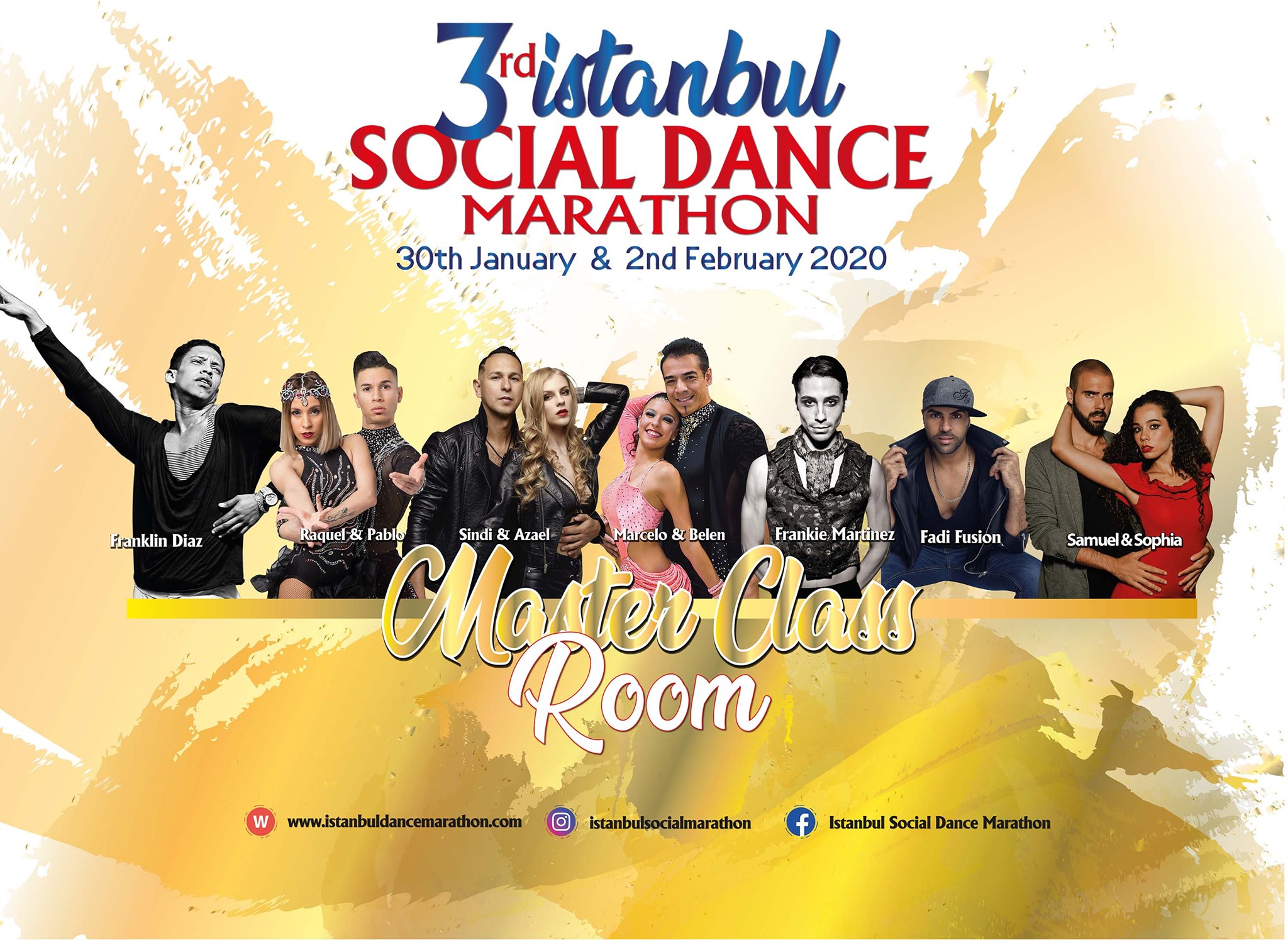 3rd Istanbul Social Dance Marathon 30th Jan - 2nd Feb 2020