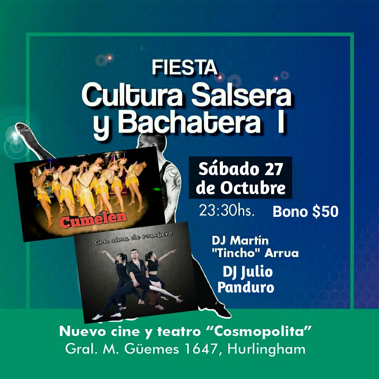 1er fiesta de cultura salsera & bachatera en hurlingham