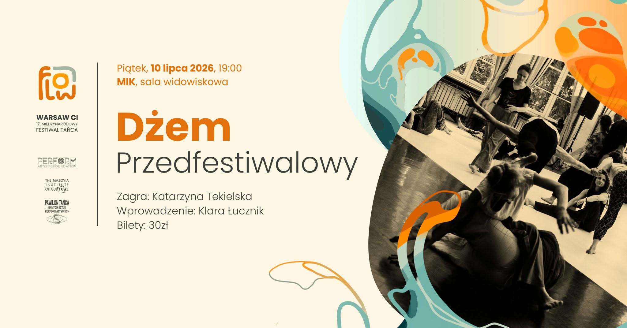 Dżem przedfestiwalowy Warsaw CI FLOW