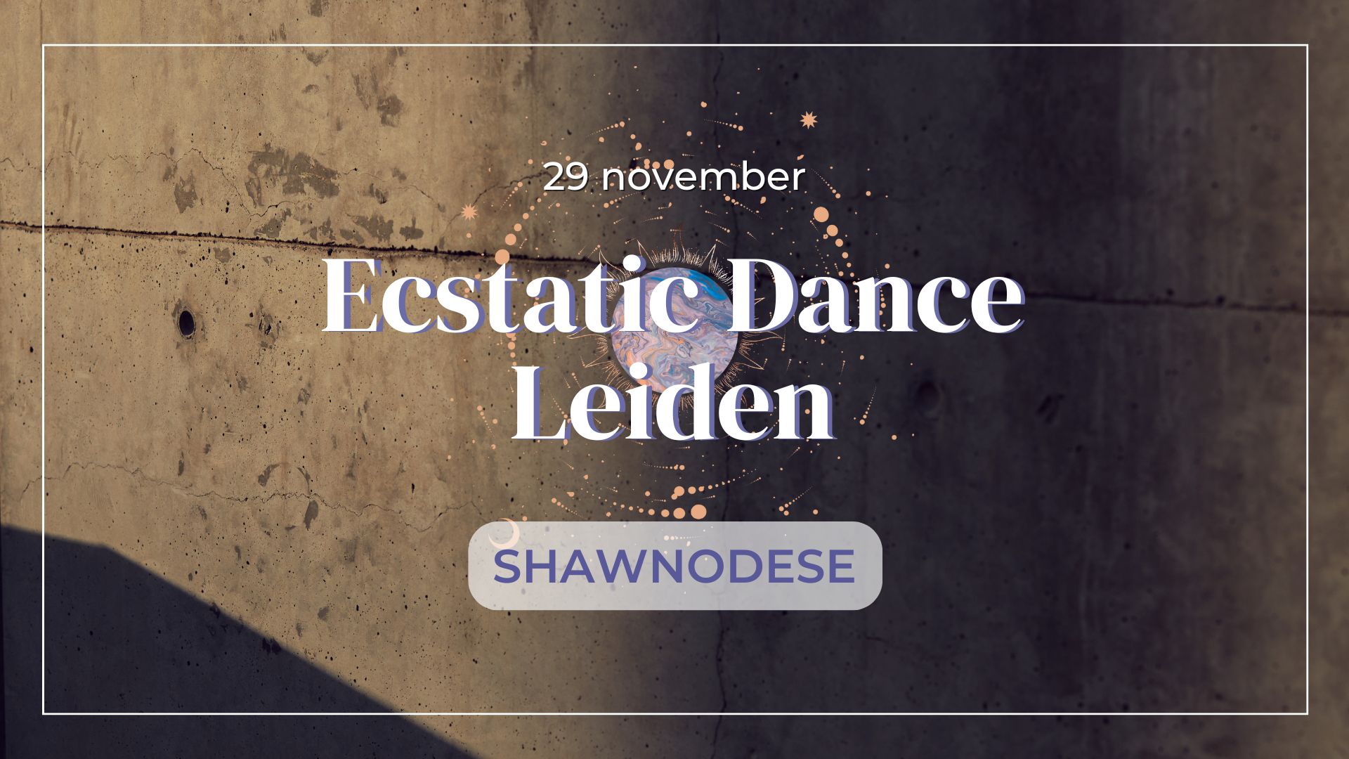Leiden Ecstatic Dance met Shawnodese
