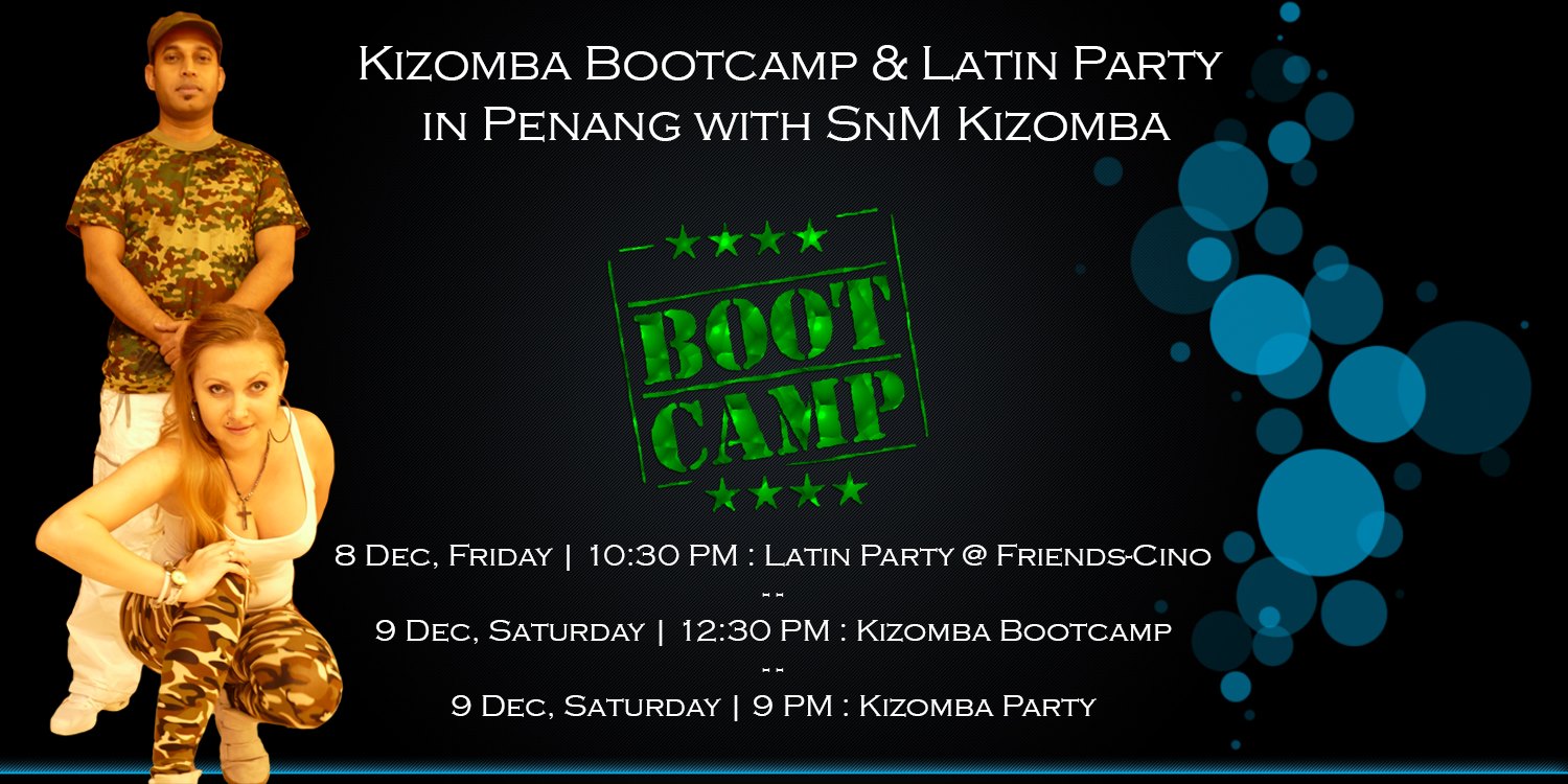 Kizomba Bootcamp & Party (Penang)