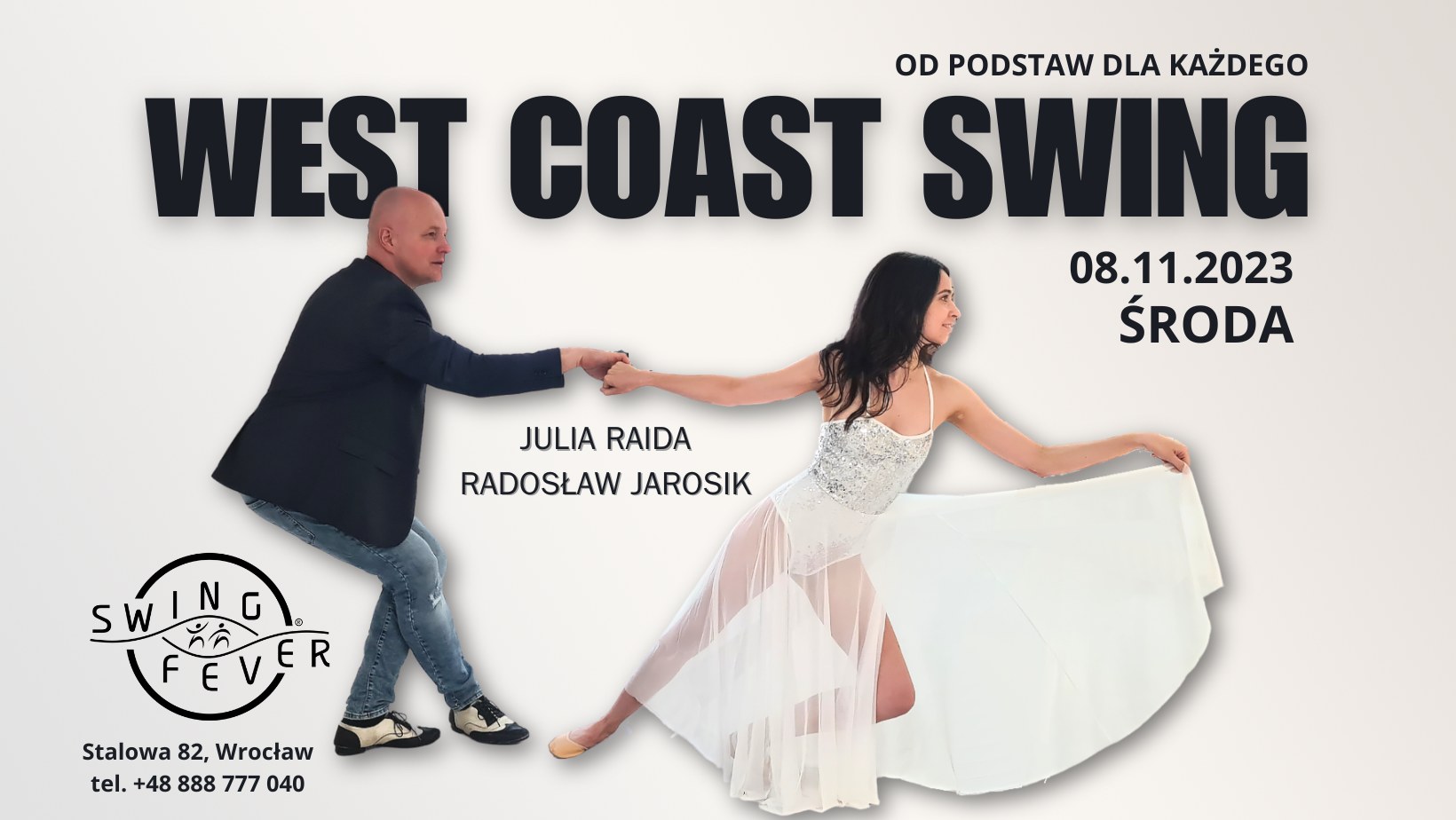 WEST COAST SWING od podstaw z Julią i Radkiem