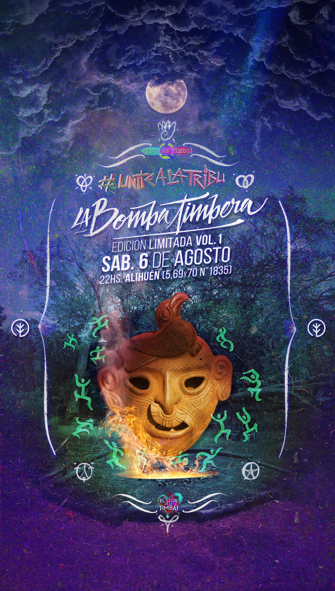 La Bomba Timbera con banda en vivo!