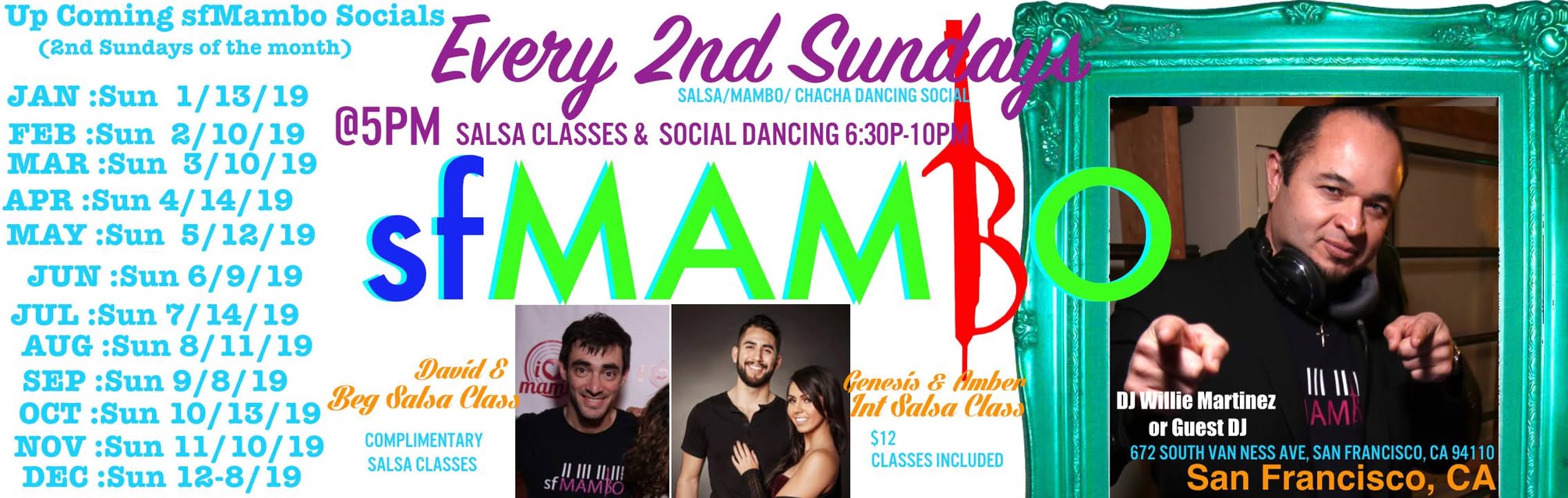 SF Mambo Social-December-Sunday 12 8 19