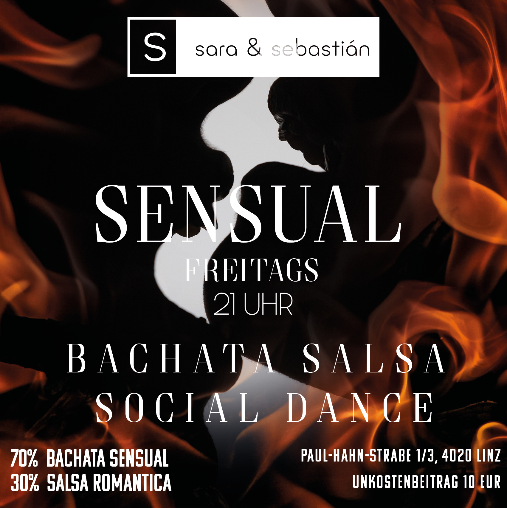 ❤️🔥 Sensual Freitag Bachata & Salsa Night ❤️🔥
