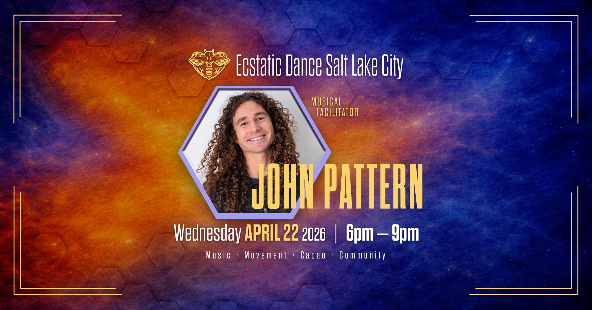 Ecstatic Dance SLC - JOHN PATTERN (04 22)