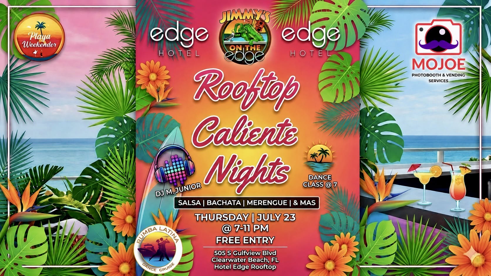 Rooftop Caliente Dance Night