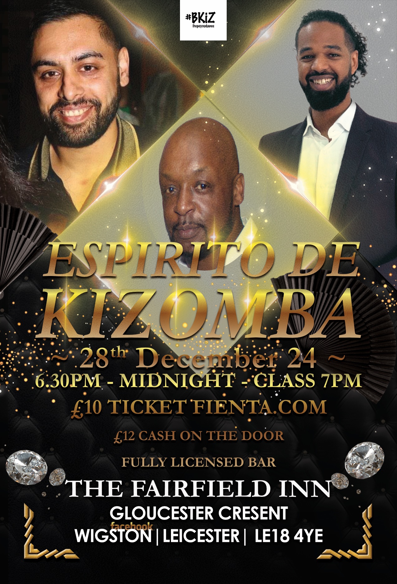 🔶🔸ESPIRITO DE KIZOMBA 🔸🔶 🍾DECEMBER & #BKIZ PROMO PARTY🍾 🔶