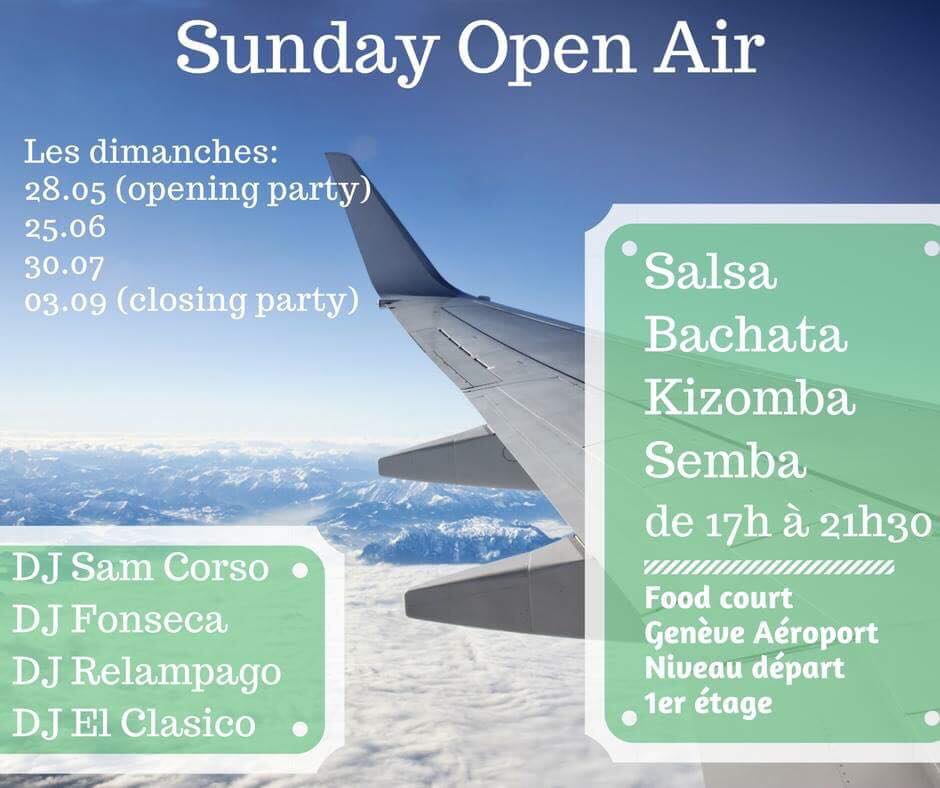 Sunday Open Air - terrasse aéroport