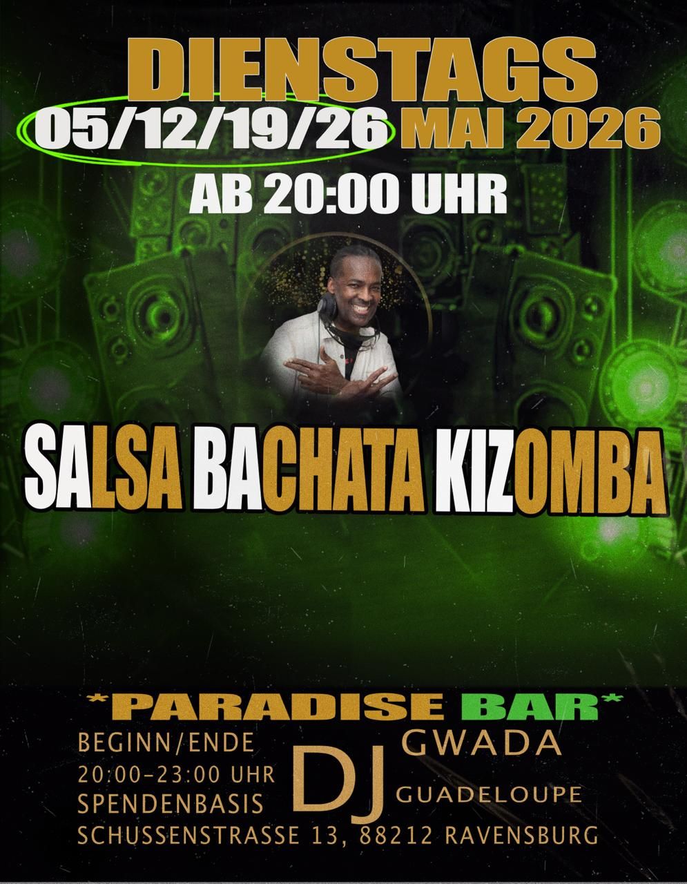 Salsa Night in Paradise Bar Ravensburg