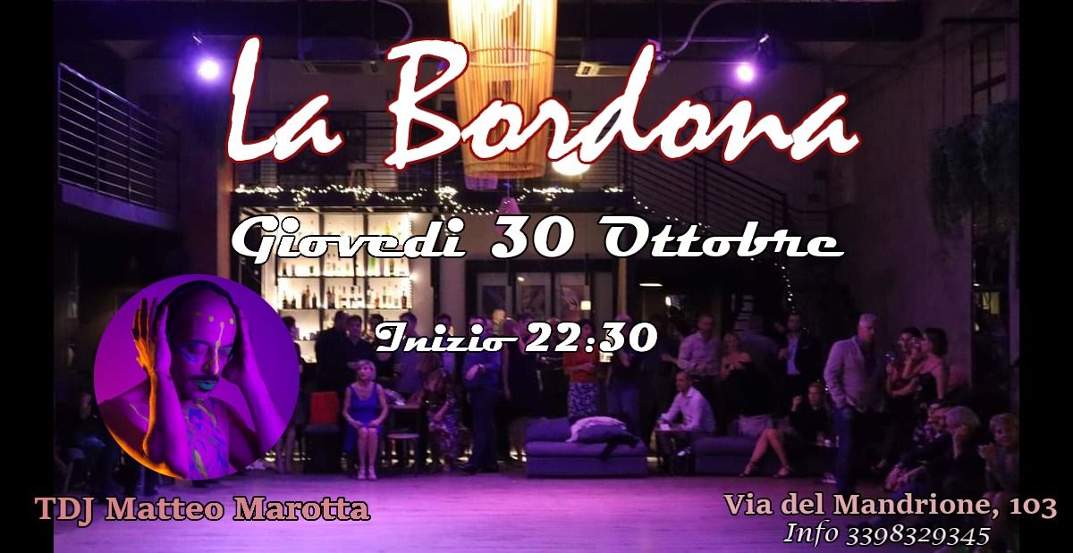 Milonga La Bordona - 30 ottobre 2025