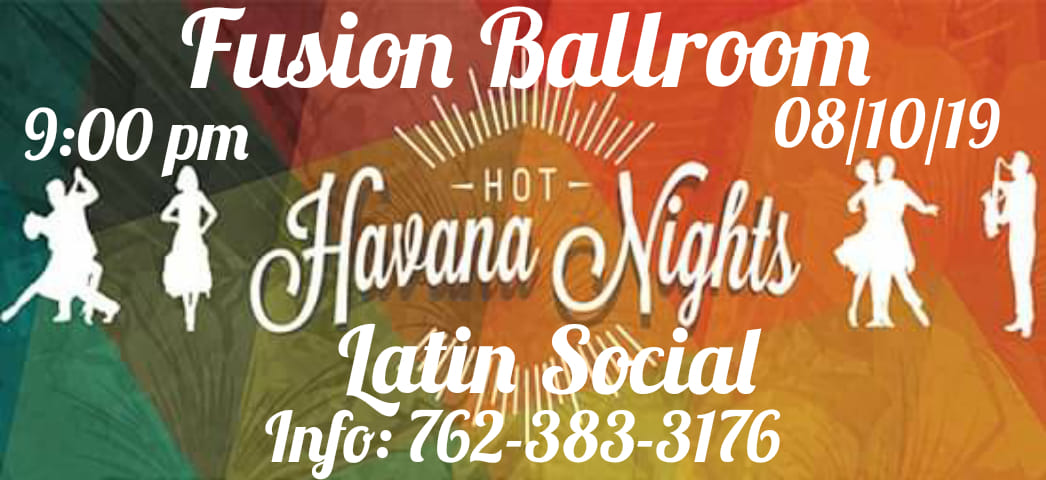 Fusion Ballroom's Latin Social Havana Night's Edition.