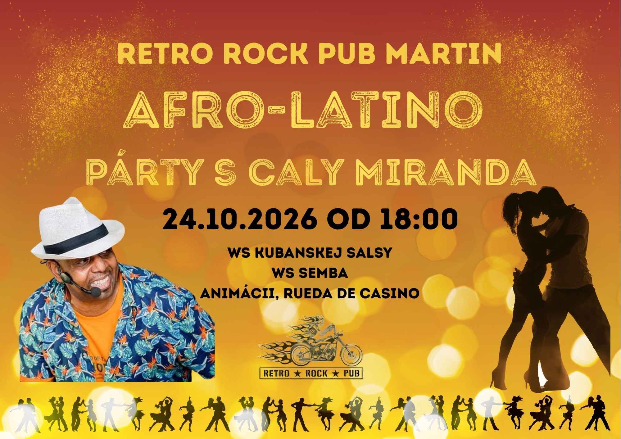 AFROLATINO párty & Caly Miranda