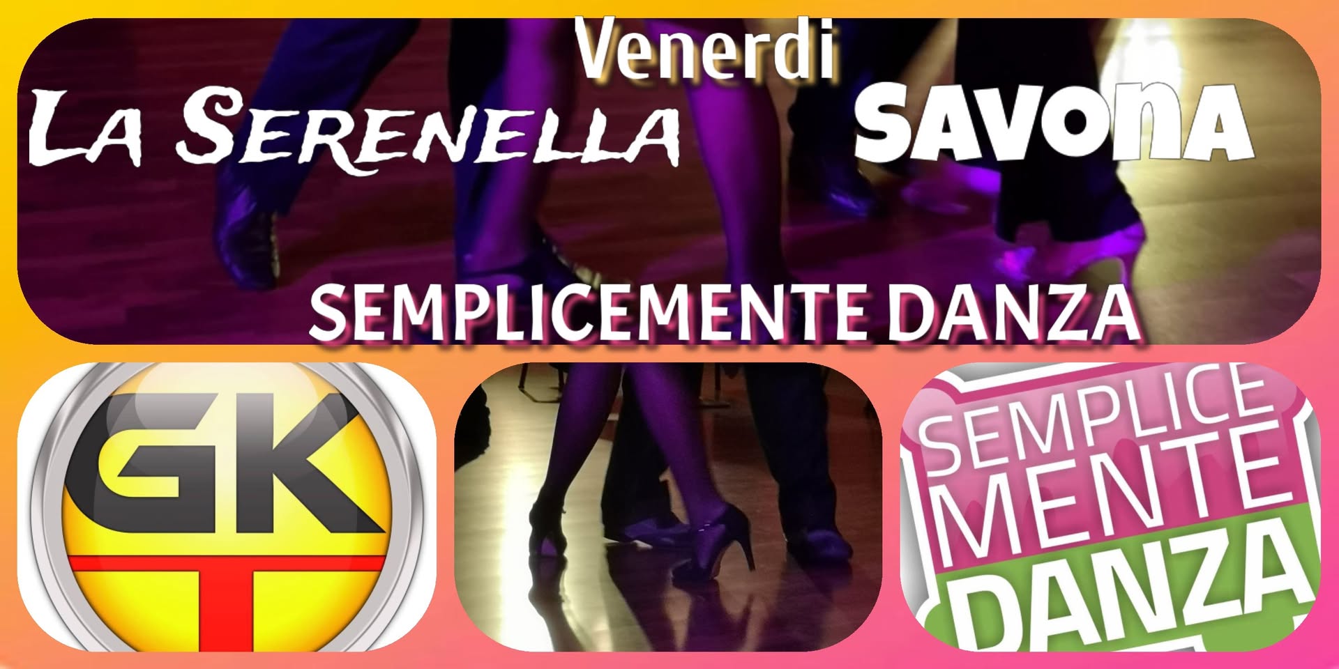 La Serenella, Savona presso ♥Semplicemente Danza♥22h Tango con cortine ROCK ‼️