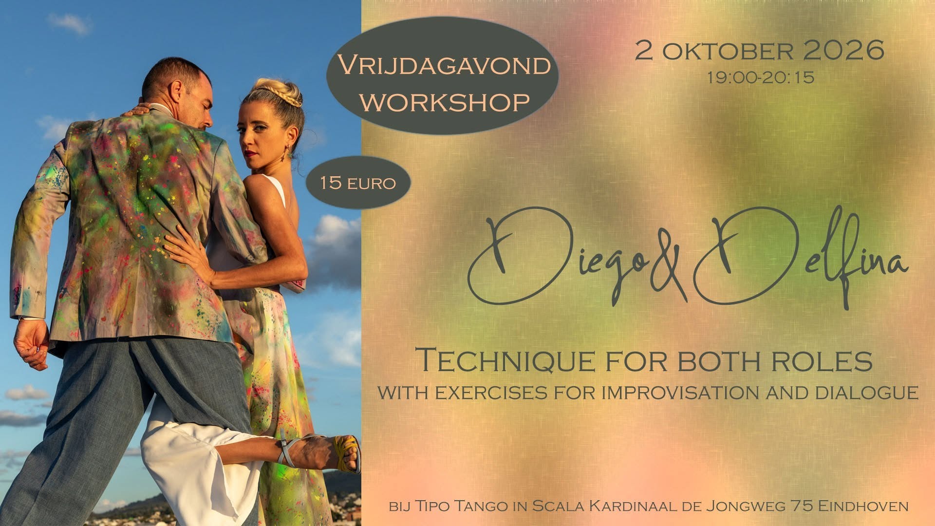 Vrijdagavondworkshop met Diego en Delfina