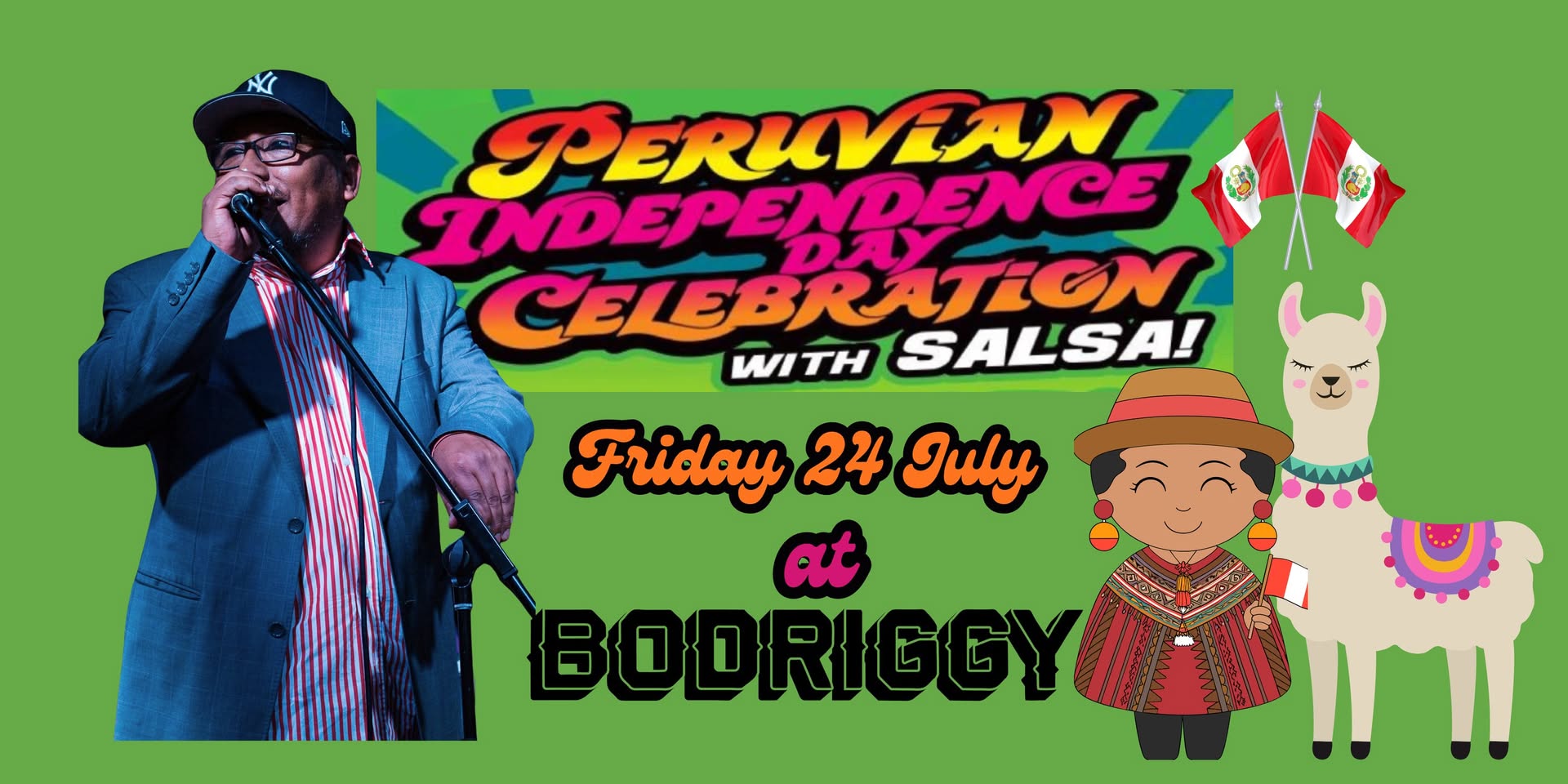 Peruvian Independence Day Celebration with Salsa