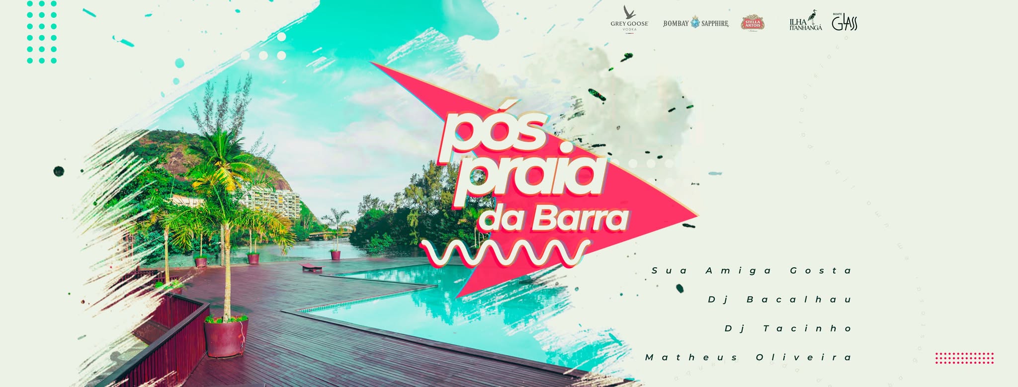 Pós Praia da Barra c Sua Amiga Gosta, DJ Bacalhau e DJ Tacinho