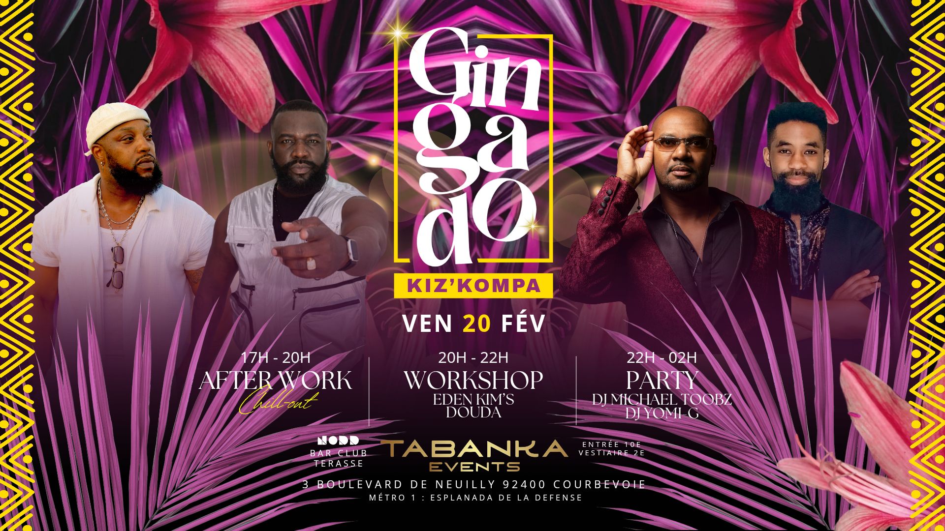 Gingado kiz'kompa Vendredi Friday