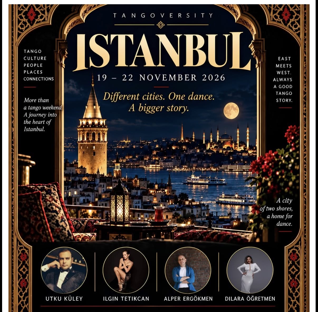 Istanbul Tango Experience 19-22 November 2026 Tangoversity