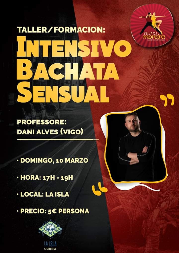 Intensivo Bachata Sensual Con Dany Alves - La Isla Ourense
